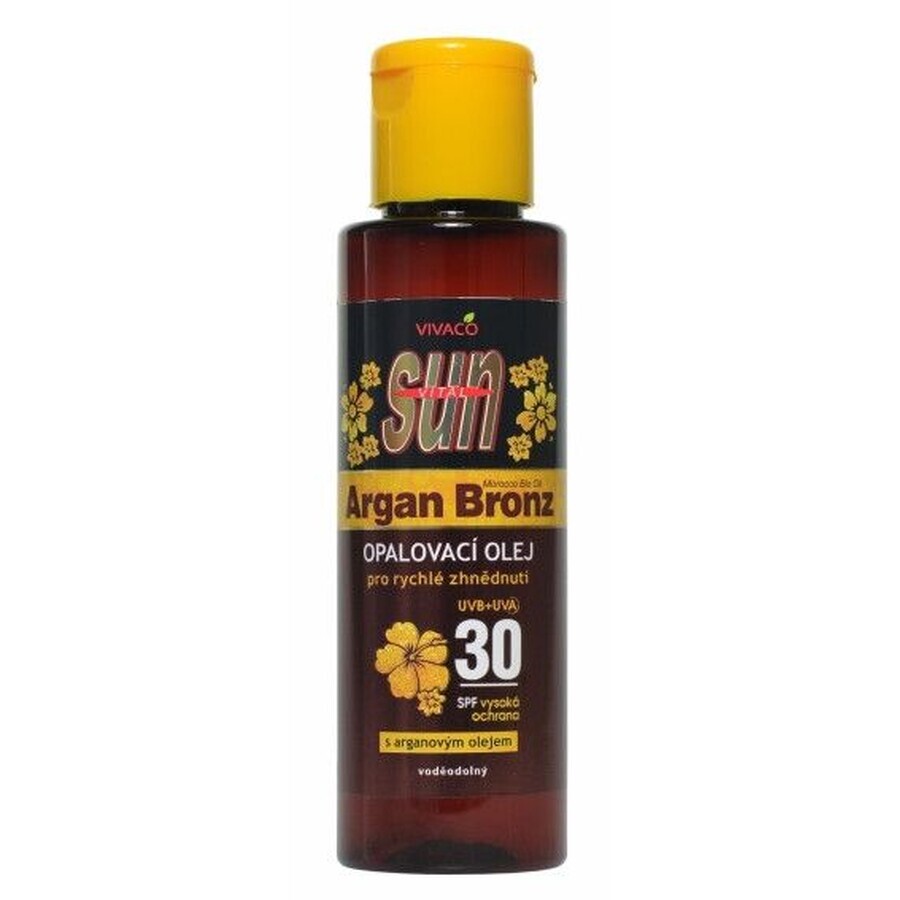 Vivaco SUN ARGAN BRONZ Ulei SPF30 cu ulei de argan 100 ml