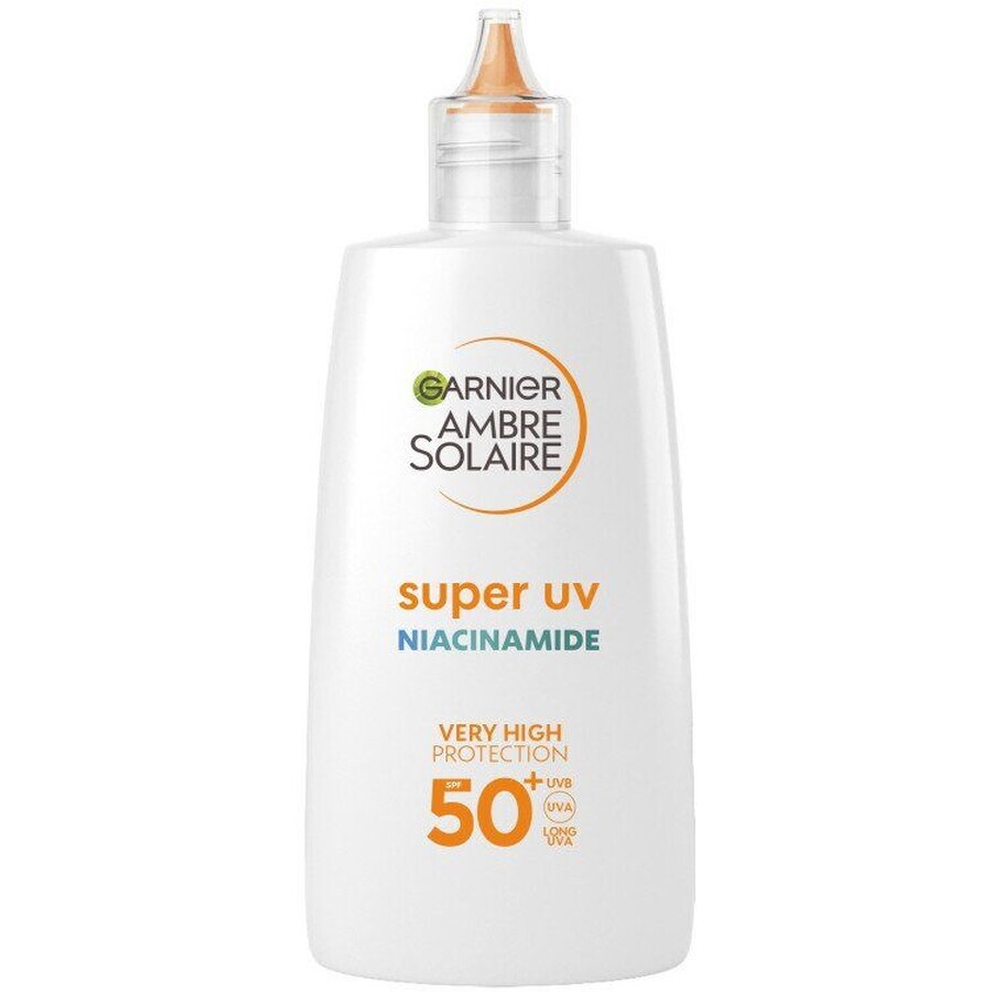 Garnier Ambre Solaire Super UV Day Fluid împotriva imperfecțiunilor cu Niacinamidă și SPF 50+, 40 ml