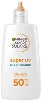 Garnier Ambre Solaire Ambre Solaire Super UV Day Imperfection Fluid mit Niacinamid und SPF 50+, 40 ml