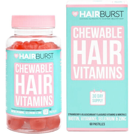 Hairburst Gummi Vitamine für Haare 60 Stück