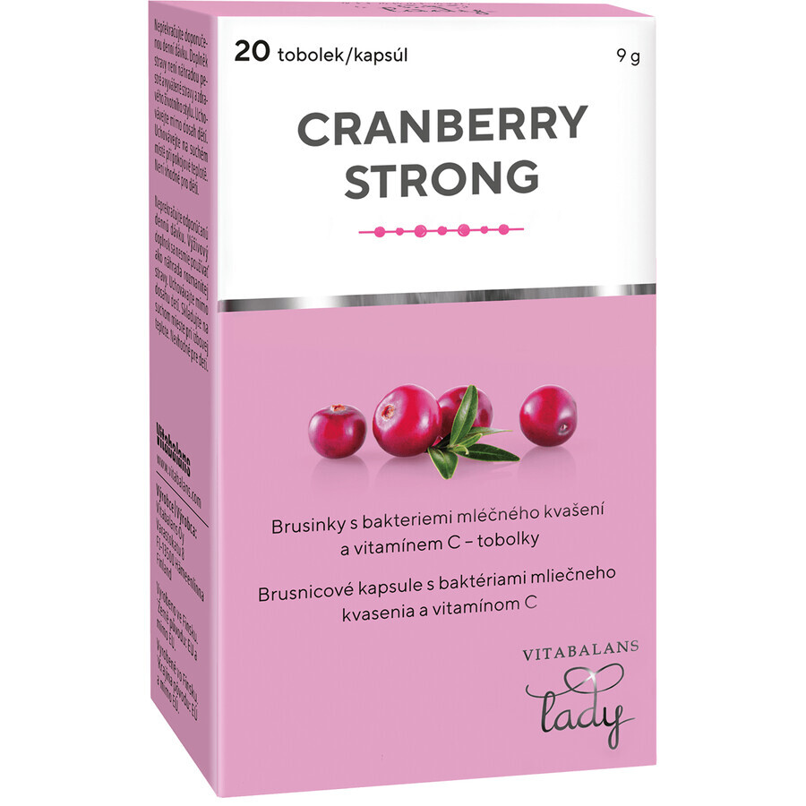 Vitabalans Oy Sterke Cranberry 20 capsules