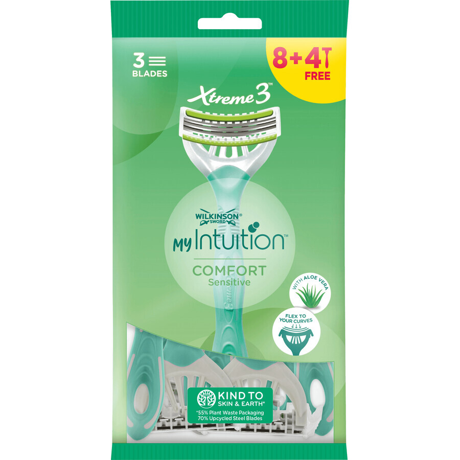 Wilkinson Sword MY Intuition comfort sensitive Einwegrasierer 12 Stück