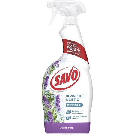 Savo Lavendel Desinfektions- und Reinigungsspray 700 ml