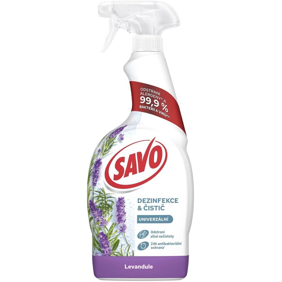 Savo Lavendel Desinfektions- und Reinigungsspray 700 ml