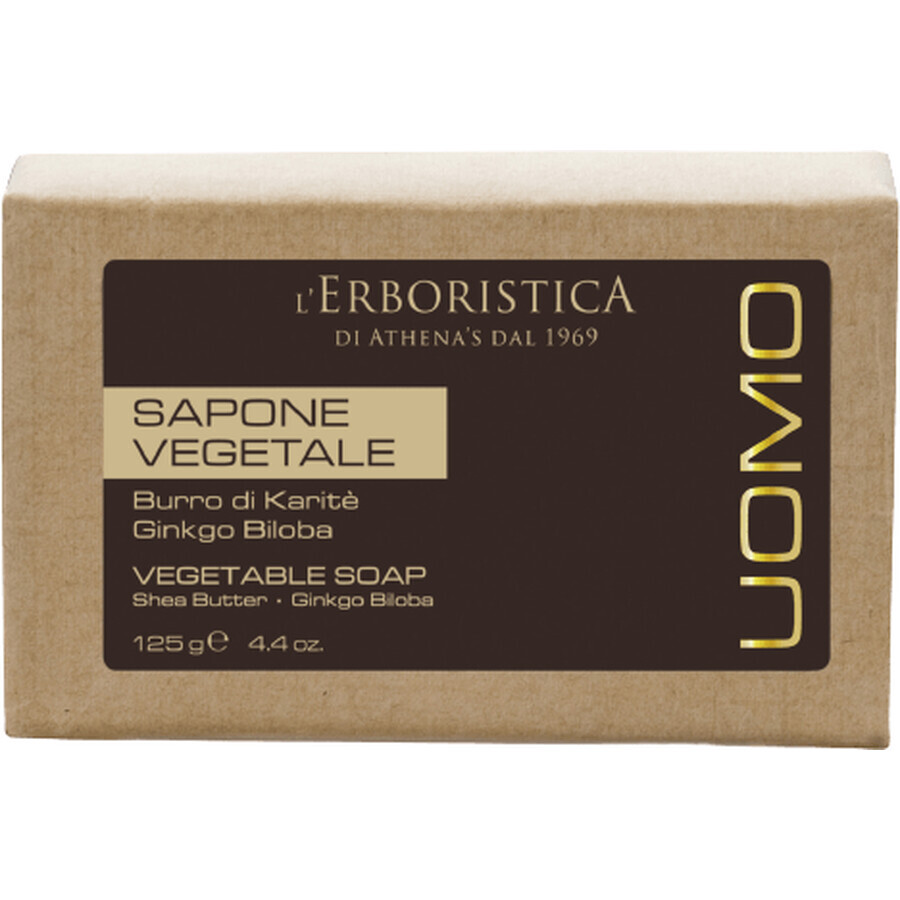 Erboristica UOMO Feste parfümierte Seife für Männer 125 g