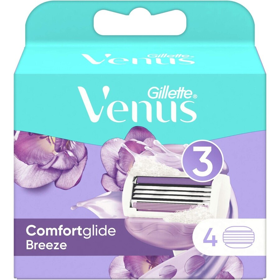 Gillette Venus Venus Venus Venus Venus Venus Comfortglide breeze Ersatzköpfe 4 Stück