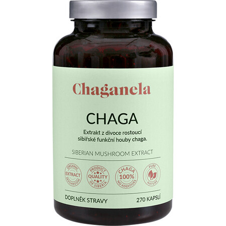 Chaganela Sibirischer Chaga-Extrakt 270 Kapseln