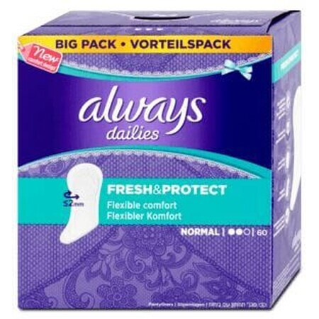 Always Fresh&Protect Normale Unterwäsche 60 Stück