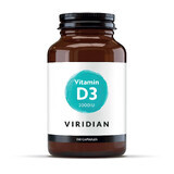 Viridian Vitamina D3 2000IU 150 cápsulas