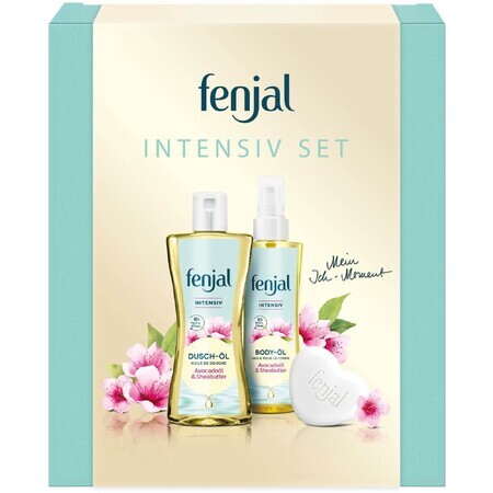 Fenjal Intensive Set - Duschöl + Körperöl + feste Seife