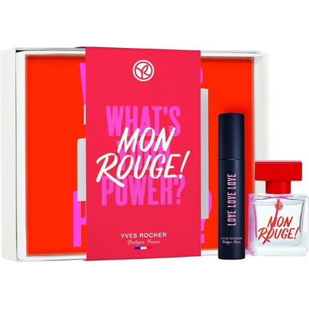 Yves Rocher Mon Rouge Geschenkset - Parfüm + Wimperntusche