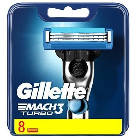 Gillette Mach3 Turbo Ersatzköpfe 8 Stück