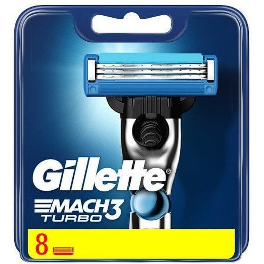 Gillette Mach3 Turbo capete de schimb 8 buc