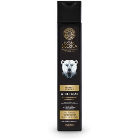 Natura Siberica Men Gel de duș răcoritor White Bear 250 ml