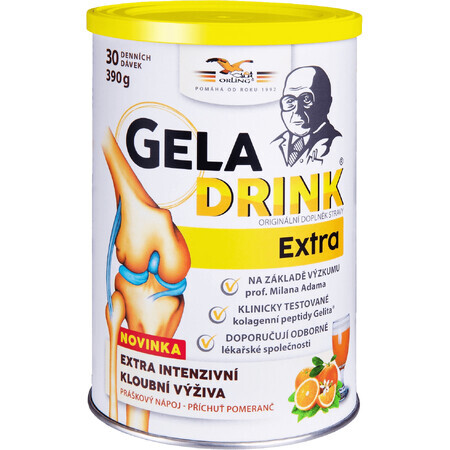 Geladrink Extra bebida en polvo sabor naranja 390 g