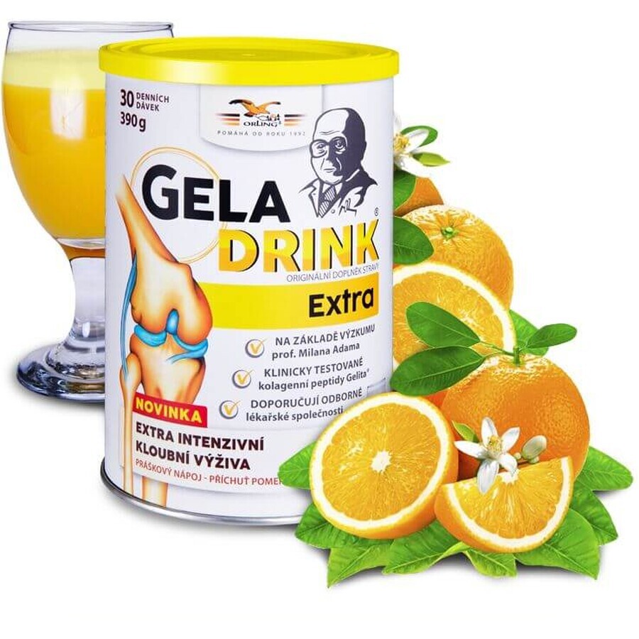 Geladrink Extra bebida en polvo sabor naranja 390 g