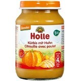 Holle organic baby snack Pumpkin with chicken 190 g