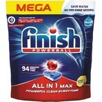 Finish All-in-1 Max Lemon 94 Stück