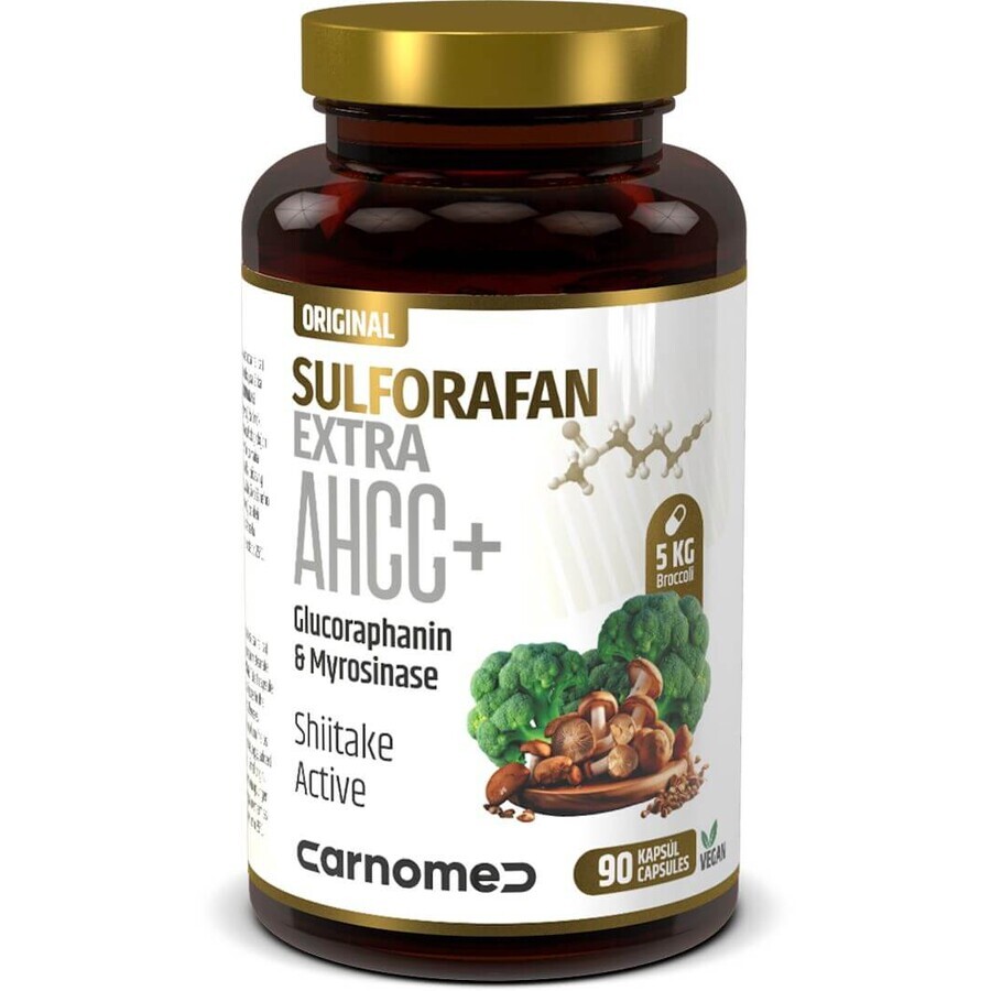 CarnoMed Sulforaphan Extra AHCC + 90 Kapseln