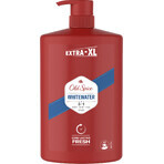 Old Spice Whitewater Duschgel und Shampoo für Männer mit frischem Duft 1000 ml