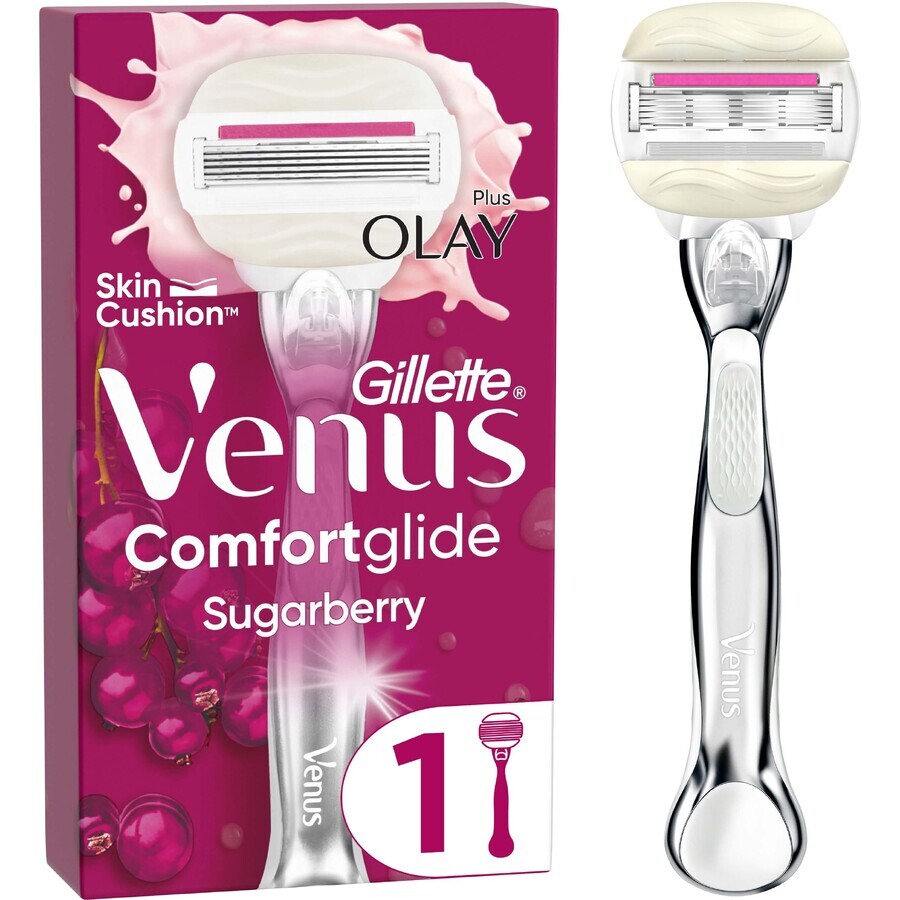 Gillette Venus Comfortglide sugarberry plus olay - 1 Rasierkopf