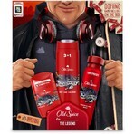 Old Spice City Explorer - coffret cadeau avec déodorant solide et spray, gel douche Night Panther