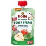 Holle Organic Puree - Power Paradise - Pears with apple and spinach 100 g