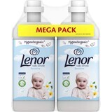 Lenor Sensitive wasverzachter 2 x 1,23 l