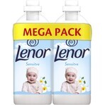 Lenor Sensitive wasverzachter 2 x 1,23 l