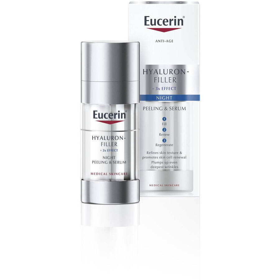 Eucerin HYALURON-FILLER Serum de noche renovador y rellenador 30 ml