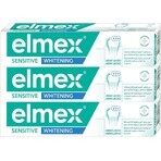 Elmex Sensitive pasta dentífrica blanqueadora 3 x 75 ml