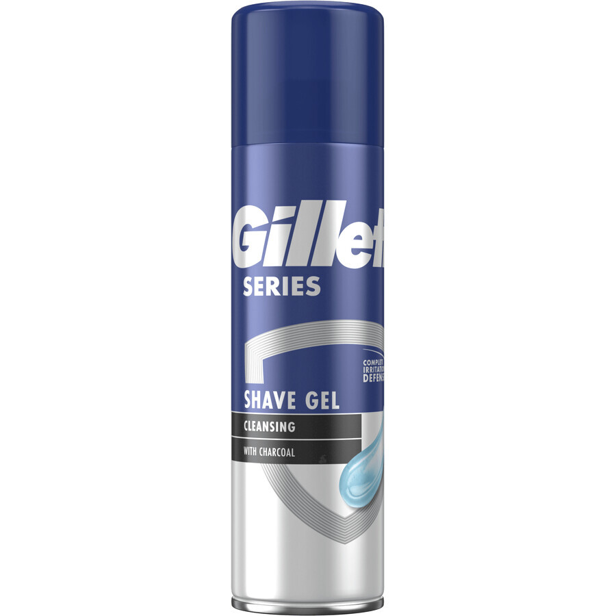 Gillette Gel Limpiador de Carbón 200 ml