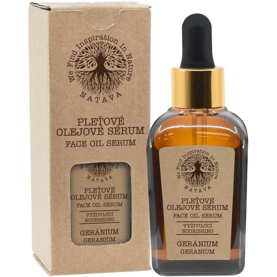 Natava huile sérum visage - Géranium 30 ml