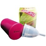 Yuuki Classic Menstruationstasse Yuuki Classic groß inklusive Sterilisationsbecher