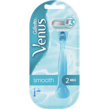 Gillette Venus Venus Smooth Rasierapparat + 2 Scherköpfe