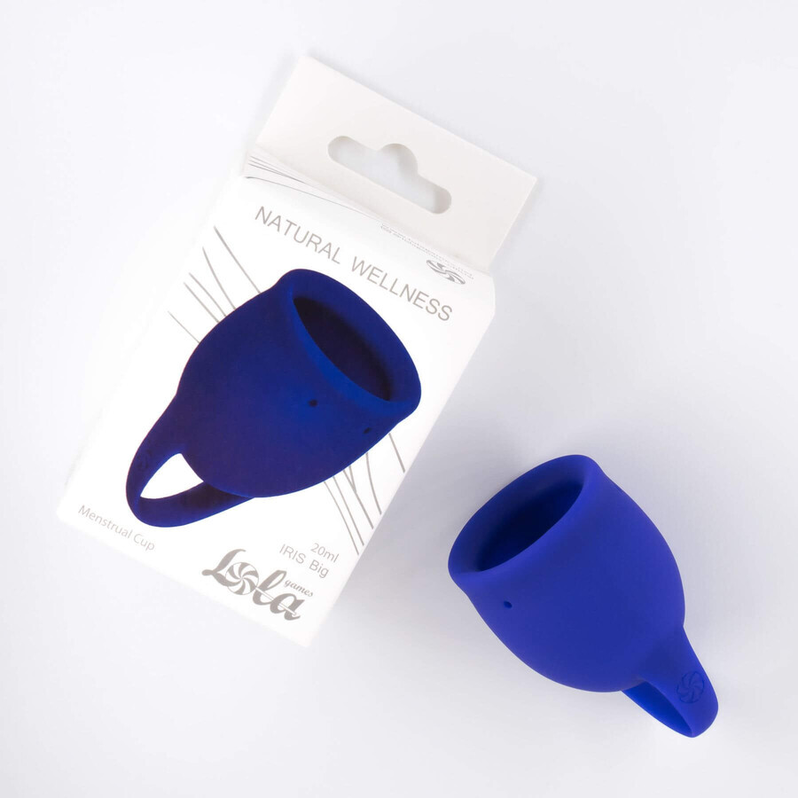 Lola Games Natural Wellness Menstrual Cup Natural Wellness Blue Iris 20 ml