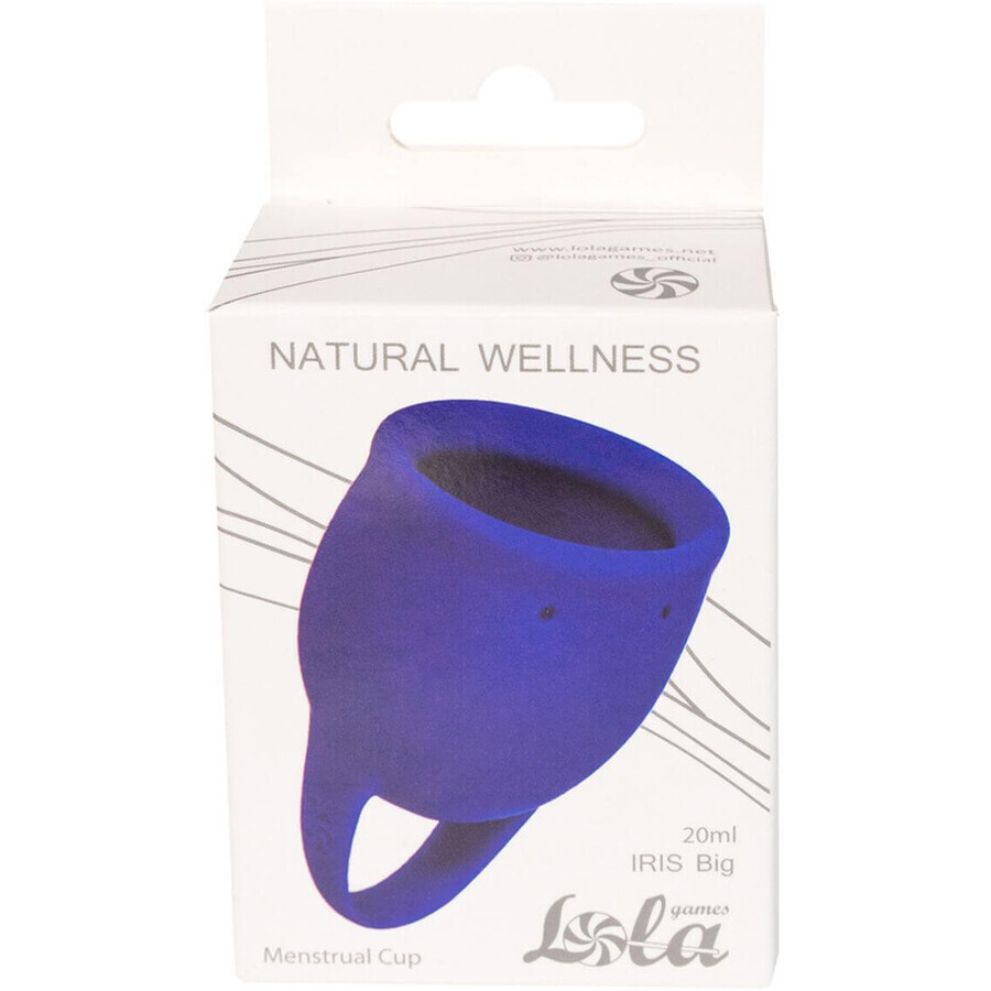 Lola Games Natural Wellness Menstrual Cup Natural Wellness Blue Iris 20 ml