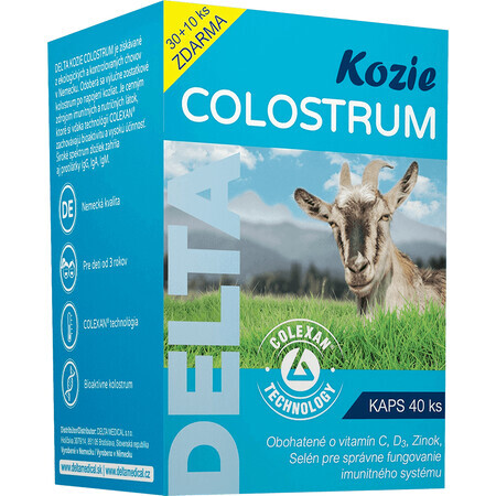 Delta Colostrum GOAT 40 Kapseln