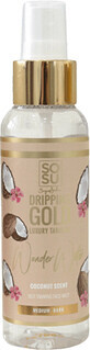 SOSU Cosmetics Dripping Gold Wonder Wonder Water Coconut Coconut Coconut Medium/Dark Self Tanning Mist 100 ml