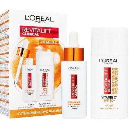 L'Oréal Paris Revitalift Klinisches Vitamin C Duopack, 80 ml