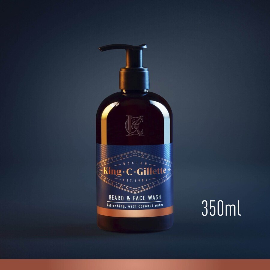 Gillette Beard and Face Cleansing Emulsion 350 ml