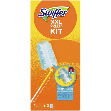 Swiffer XXL voor chemisch reinigen 1 steel + 2 stofzuigers