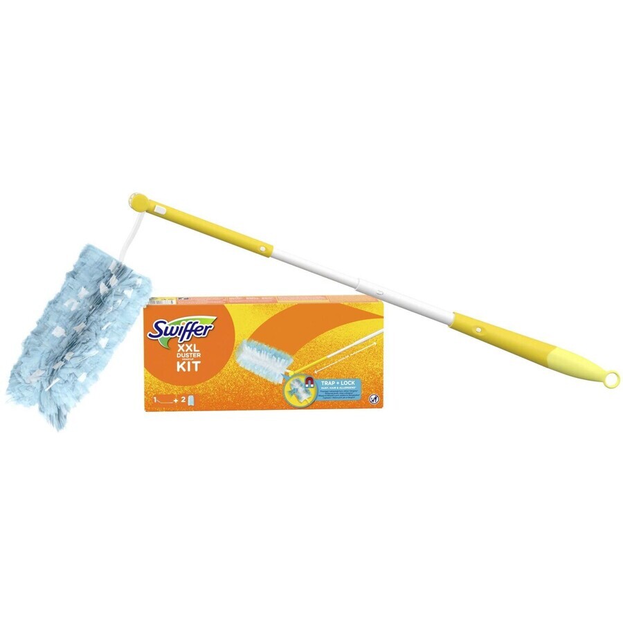 Swiffer XXL voor chemisch reinigen 1 steel + 2 stofzuigers