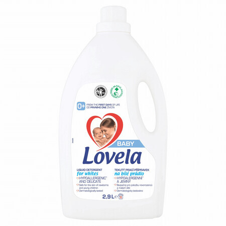 Lovela Baby White Baby White Laundry Liquid Laundry Gel 32 doses 2,9 l