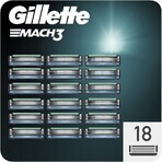 Gillette Mach3 Herren-Ersatzscherköpfe Mach3 18 Stück