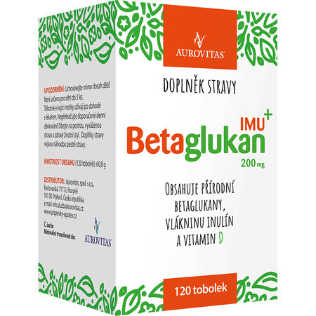 Betaglucan IMU 200mg 120 capsule tari