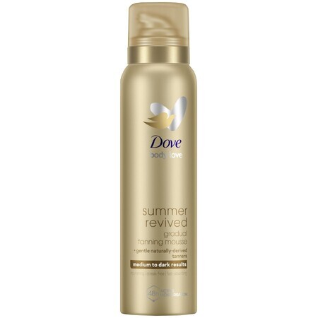 Dove Summer revived Selbstbräunungs-Körperlotion Mittel bis dunkel 150 ml