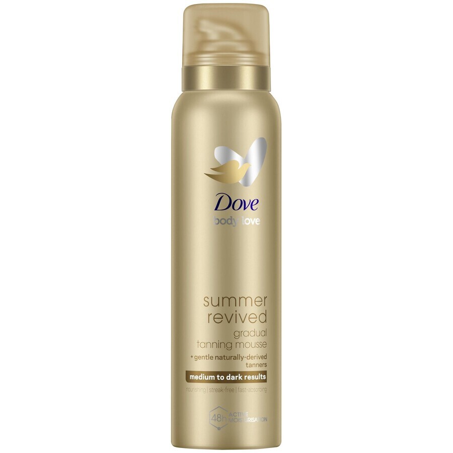 Dove Summer revived Selbstbräunungs-Körperlotion Mittel bis dunkel 150 ml