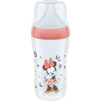 Nuk Perfect Match Disney bottiglia con controllo della temperatura, rosso 260 ml