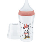 Nuk Perfect Match Disney bottiglia con controllo della temperatura, rosso 260 ml